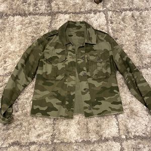Camo Jean Jacket